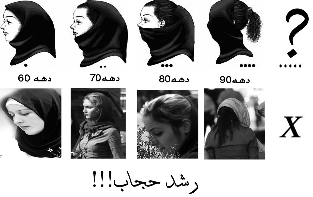 از کشف حجاب دیروز تا مدگرایی امروز!! 1